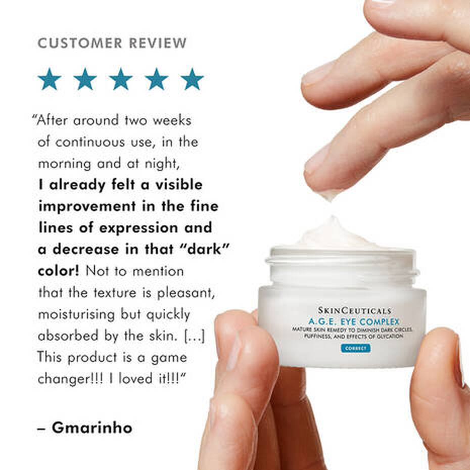 A.G.E. Eye Complex Antiageing Eye Cream SkinCeuticals UK
