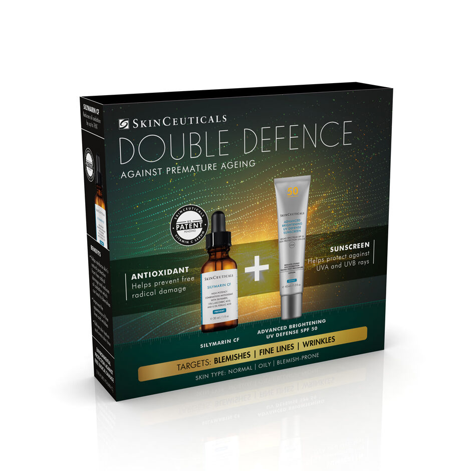  Double Defence Silymarin CF Kit for Oily and Blemish-Prone Skin