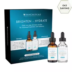 Brighten and Hydrate Duo Box and Products With Badge