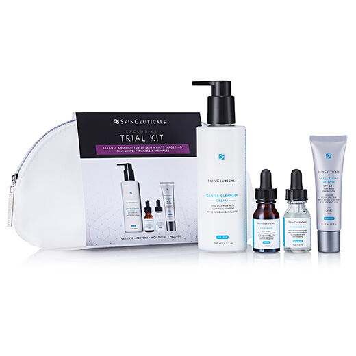 Trial kit for dry skin