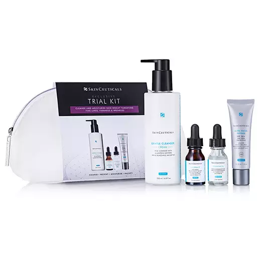 Trial kit for dry skin