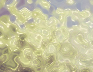 Abstract, wavy patterns in soft pastel hues create a fluid, dreamlike background.