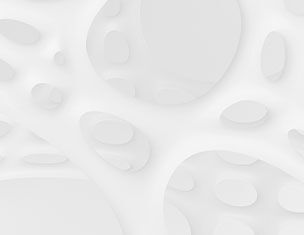 Abstract white architecture featuring interconnected organic shapes and open spaces, creating a light and airy atmosphere.