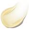 A close up swatch of a pale yellow formula, containing ferulic acid, against a white background